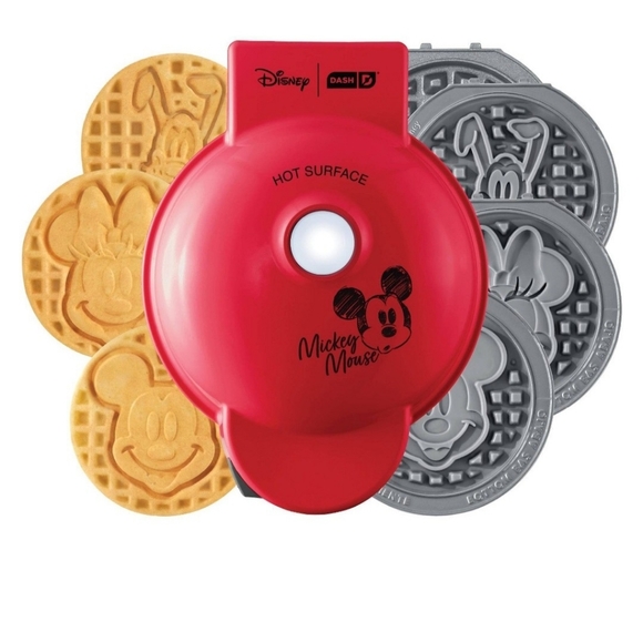 NWT Disney Dash Mickey & Friends MultiMaker Mini Maker System Waffle Maker - Picture 2 of 3